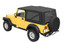 Bestop 79140-35 OEM Replace-A-Top with Tinted Windows Black Diamond Sailcloth for 04-06 Jeep Wrangler TJ Unlimited 