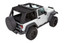 Bestop 07-18 Jeep Wrangler JK 2-Door Trektop Pro (Premium Black Twill)