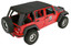 Bestop 07-18 Jeep Wrangler JK 4-Door Trektop Pro (Premium Black Twill)