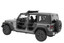 Bestop 20-26 Jeep Gladiator / 18-26 Wrangler JL 4-Door Element Doors (Rear Matte Black)