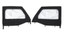 Bestop 20-26 Jeep Gladiator / 18-26 Wrangler JL Element Upper Doors (Front Black Twill)