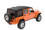 Bestop 79349-35 Replace-A-Top OE Exact Fabric Soft Top with Tinted Windows Black Diamond Sailcloth for 10-18 Jeep Wrangler Unlimited JK