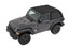 Bestop 56862-35 Trektop Slantback Black Diamond for 18-26 Jeep Wrangler JL 2-Door