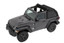 Bestop 56862-35 Trektop Slantback Black Diamond for 18-26 Jeep Wrangler JL 2-Door