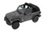 Bestop 56862-35 Trektop Slantback Black Diamond for 18-26 Jeep Wrangler JL 2-Door