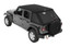 Bestop 56863-35 Trektop Slantback Black Diamond for 18-26 Jeep Wrangler Unlimited JL