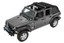 Bestop 56863-35 Trektop Slantback Black Diamond for 18-26 Jeep Wrangler Unlimited JL