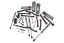 JKS Manufacturing JSPEC125KFA 2.5"J-Krawl Lift Kit FOX 2.0 Adventure Shocks Standard Rate Coils for 18-24 Jeep Wrangler Unlimited JL 4 Door