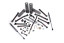 JKS Manufacturing JSPEC152KFA 3.5" J-Krawl Lift Kit FOX 2.0 Adventure Shocks for 07-18 Jeep Wrangler JK 2 Door