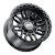 WELD W18479026450 Swift 17x9 4.5" Backspace Gloss Black Wheel for 84-26 Jeep Vehicles