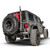 Westin 59-82035 WJ2 Rear Bumper Tire Carrier for 18-26 Jeep Wrangler JL without Sensors
