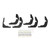Westin 18-26 Jeep Wrangler JL Unlimited 4DR PRO TRAXX 4 Oval Nerf Step Bars - Textured Black
