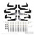 Westin 21-54165 PRO TRAXX 5" Oval Nerf Step Bars Black for 20-26 Jeep Gladiator JT