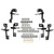 Westin 23-3295 E-Series 3 Nerf Step Bars for 07-18 Jeep Wrangler Unlimited JK