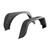 Westin 62-1015 Tube Fenders Rear for 07-18 Jeep Wrangler JK