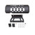Westin/Snyper 07-17 Jeep Wrangler Muffler Skid Plate - Textured Black