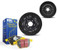 EBC S26KF1031 S26K Yellowstuff Pad & Two-Piece Floating Rotor Front Kit for 12-21 Jeep Grand Cherokee SRT8, SRT 392 & 18-24 Durango SRT 392