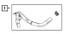 MOPAR 68237767AC Heater Return Hose for 15-23 Challenger & Charger SRT Hellcat 6.2L HEMI