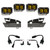 Baja Designs 19-22 Dodge RAM 1500 Rebel / 21-22 1500 TRX S2 SAE Dual Fog Pocket Light Kit - Amber
