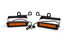 Diode Dynamics DD6019 6" Classic LED Lightbar Kit Amber SAE Fog/Wide for 13-18 RAM 1500 Sport/Express Bumper.