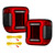 Form Lighting FL0021 LED Tail Lights Red for 20-26 Jeep Gladiator JT