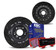 EBC S25KF1020 S27K Front Redstuff Brake Pad & 2-Piece Floating Rotor Kit for 15-20 Challenger, Charger R/T Scat Pack 6.4L, SRT 392 & SRT Hellcat 6.2L HEMI