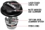 Banks Power 42810 Engine Cover with Revolver Billet Oil Cap for 07-24 Dodge & RAM 2500/3500 with Monster Ram