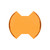 KC HiLiTES 5208 8" SlimLite LED Light Shield Amber