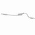 BRExhaust 106-1085 Direct Fit Exhaust System Kit for 20-21 Jeep Gladiator JT 3.6L 
