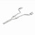 BRExhaust 106-1002 Direct Fit Exhaust System Kit for 15-23 Challenger 3.6L