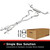 BRxhaust 106-0834 Direct Fit Exhaust System Kit for 14-22 Jeep Grand Cherokee 3.6L & 11-21 5.7L HEMI