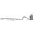 BRExhaust 106-0045 Direct Fit Exhaust System Kit for 07-11 Jeep Wrangler JK 3.8L