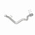 BRExhaust 107-0236 Direct Fit Exhaust Front Pipe Kit Federal Emissions for 96-98 Jeep Grand Cherokee ZJ 4.0L