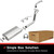 BRExhaust 106-0730 Direct Fit Exhaust System Kit for 93-98 Jeep Grand Cherokee ZJ 4.0/5.2L