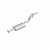 BRExhaust 116-0002 Direct Fit Exhaust System Kit Stainless Steel for 97-06 Jeep Wrangler TJ 2.4/2.5/4.0L