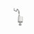 BRExhaust 106-0002 Direct Fit Exhaust System Kit Aluminized Steel for 97-06 Jeep Wrangler TJ 2.4/2.5/4.0L