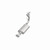 BRExhaust 106-0002 Direct Fit Exhaust System Kit Aluminized Steel for 97-06 Jeep Wrangler TJ 2.4/2.5/4.0L