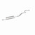 BRExhaust 106-0014 Direct Fit Exhaust System Kit for 05-10 Jeep Grand Cherokee, 06-10 Commander 3.7/4.7L & 5.7L HEMI
