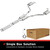 BRExhaust 106-1004 Direct Fit Exhaust System Kit for 09-14 Challenger R/T 5.7L HEMI