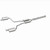 BRExhaust 106-1004 Direct Fit Exhaust System Kit for 09-14 Challenger R/T 5.7L HEMI