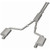 BRExhaust 106-0556 Direct Fit Exhaust System Kit for 05-10 Charger, Magnum R/T & 300C 5.7L HEMI
