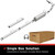 BRExhaust 106-0132 Direct Fit Exhaust System Kit for 06-08 Dodge Ram 1500 3.7/4.7L