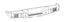 Go Rhino 373120T Rockline Full Width Rear Bumper for 20-26 Jeep Gladiator JT