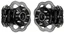 TBM Brakes 001-0304-X X-Series Medium Duty Front Drag Racing Brake Kit for 15-23 Challenger, Charger & 300 
