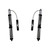 Skyjacker JL36SLSK-SX 3.5-6" ADX Series Coil-Over Kit for 18-26 Jeep Wrangler JL 2.0/3.6L