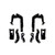 Skyjacker JL36SLSK-SX 3.5-6" ADX Series Coil-Over Kit for 18-26 Jeep Wrangler JL 2.0/3.6L