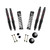 Skyjacker G250RPBLTD 2.5" Front Coils 1" Rear Spacer Suspension Lift Kit with Black MAX Shocks for 20-26 Jeep Gladiator JT 3.0L EcoDiesel Rubicon