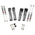 Skyjacker G251PMLT 2.5" Front 1" Rear Dual Rate Long Travel Coil Spring Lift Kit with M95 Monotube Shocks for 20-26 Jeep Gladiator JT 3.6L non-Rubicon