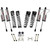 Skyjacker G251KXLT 2.5" Front 1" Rear Dual Rate Long Travel Coil Spring Lift Kit with ADX 2.0 Remote Reservoir Shocks for 20-26 Jeep Gladiator JT 3.6L non-Rubicon