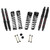 Skyjacker G251RPBLT 2.5" Front 1" Rear Dual Rate Long Travel Coil Spring Lift Kit with Black MAX Shocks for 20-26 Jeep Gladiator JT 3.6L Rubicon